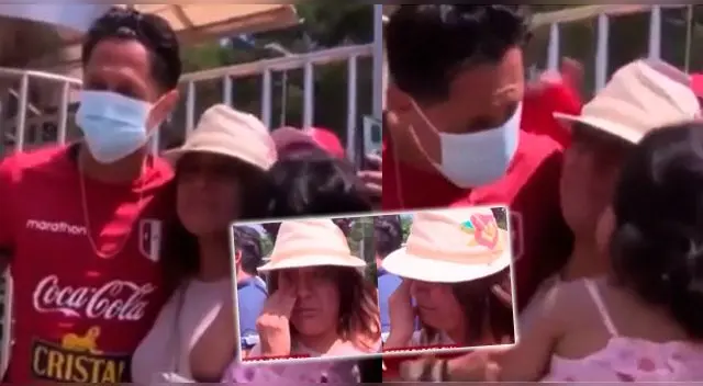 El popular 'Bambino de los Andes' tuvo emotivo gesto con hija de una hincha peruana.