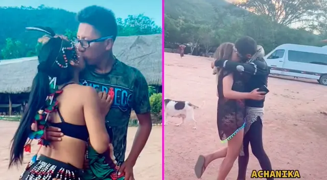 La pareja viajó a la selva central del Perú. La pareja viajó a la selva central del Perú.