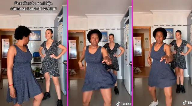 La mamá se llevó los aplausos de los usuarios en TikTok.