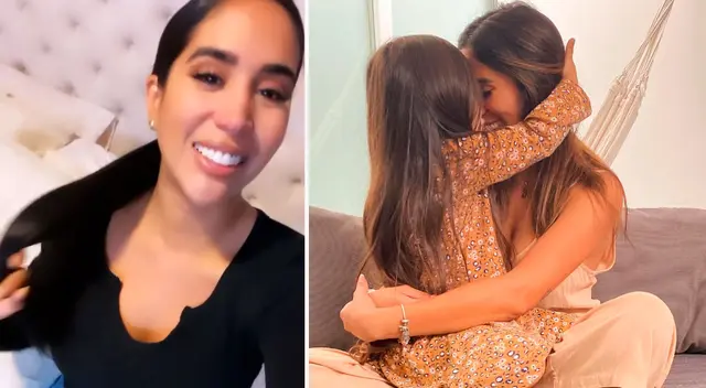 Melissa Paredes saca la lengua al revelar detalle de sus redes sociales.