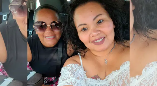 Feliz por reencuentro con su hermana.