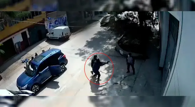 Los Olivos: delincuentes roban 10 mil soles a empresario en tan solo 15 segundos [VIDEO]