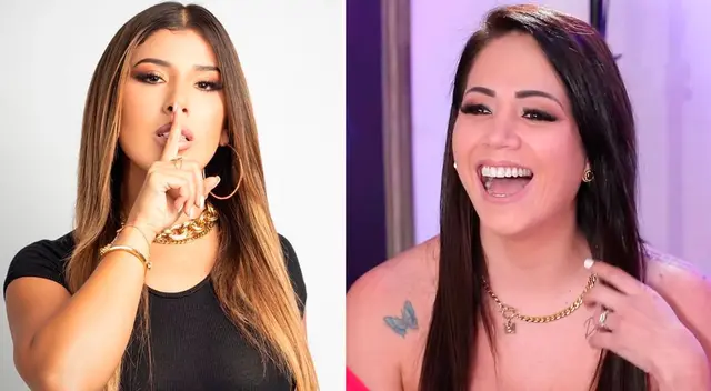 Melissa Klug se divierte al referirse de Yahaira Plasencia.