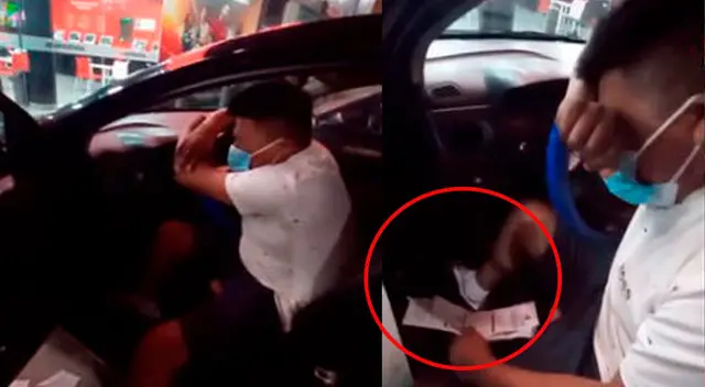 El video fue compartido en las redes sociales. El video fue compartido en las redes sociales.