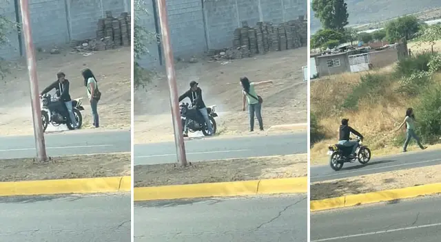 El preciso momento se ha vuelto viral en las redes sociales. El preciso momento se ha vuelto viral en las redes sociales.