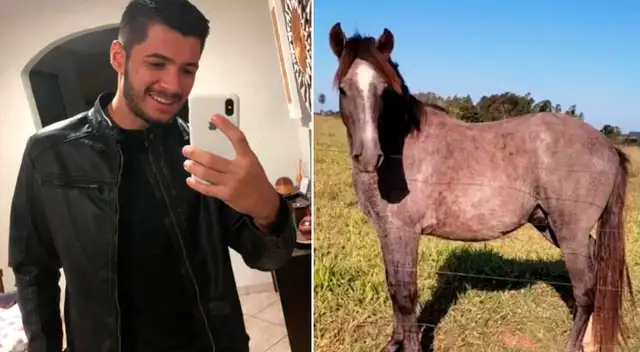 El joven no imaginó que acabaría siendo el dueño de una caballo.
