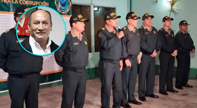 PNP brindó conferencia de prensa para deslindar responsabilidades sobre la huida del extitular del MTC.