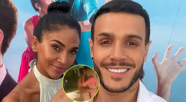 Mario Irivarren se olvida de Vania Bludau y es ampayado con rubia en Ibiza.