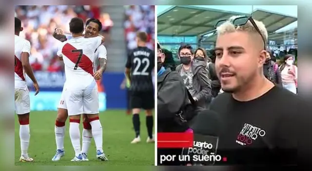 Hincha peruano dejo de lado una fecha importante para su novia y se fue directo a Qatar.