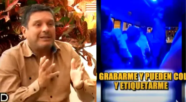 Lucho Cáceres habla de escándalo en combi. Lucho Cáceres habla de escándalo en combi.