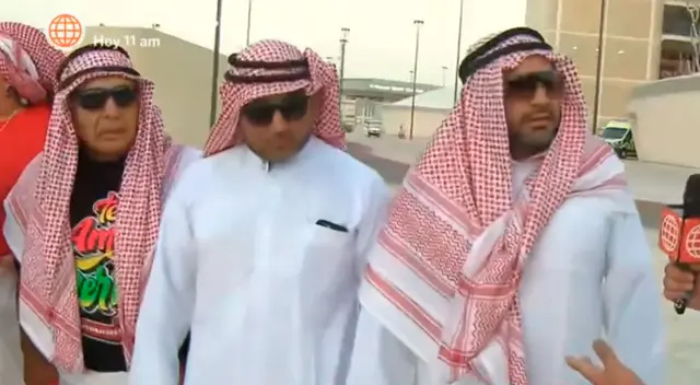 Los hinchas peruanos llegaron hasta el Ahmad Bin Ali Stadium 3 para alentar a la Selección Peruana. Los hinchas peruanos llegaron hasta el Ahmad Bin Ali Stadium 3 para alentar a la Selección Peruana.