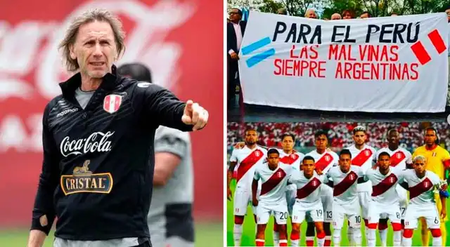 Ricardo Gareca recibe el aliento de sus compatriotas para el repechaje.