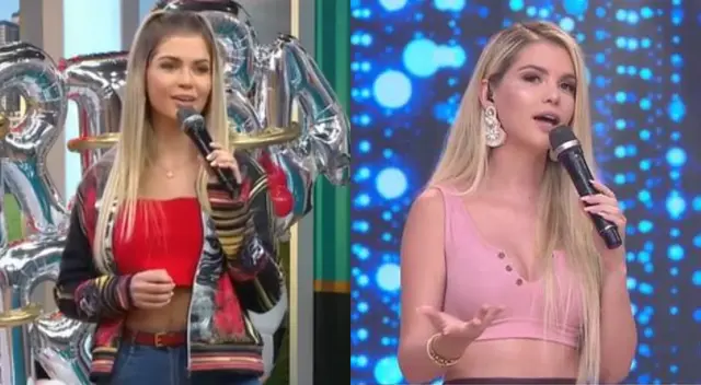 Brunella Horna sorprendida con rusa igual a ella. Brunella Horna sorprendida con rusa igual a ella.