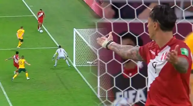 Gianluca Lapadula estuvo muy cerca de anotar el primer gol del partido.