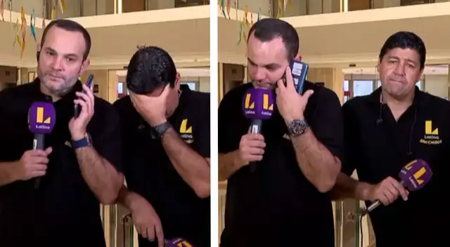 Coki González y Checho Ibarra tristes.