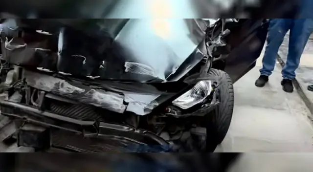 Cercado: camión de caudales chocó un auto hace 1 mes y hasta ahora no asumen los gastos [VIDEO]