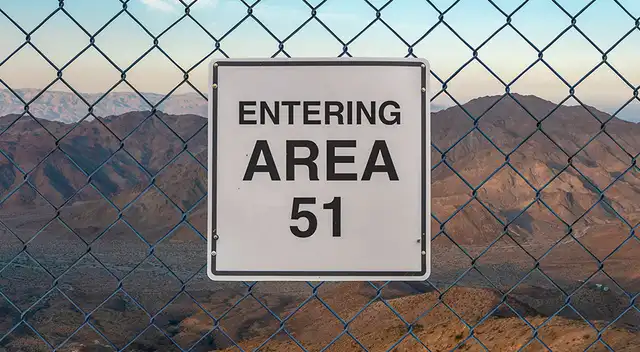 El campo de pruebas del Área 51 supera los 12.000 km2.