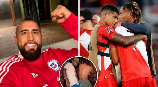 Arturo Vidal no pasó desapercibido en la derrota de Perú ante Australia.