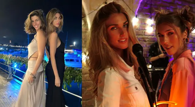 Alessia Rovegno y su hermana fueron troleadas en pleno show.