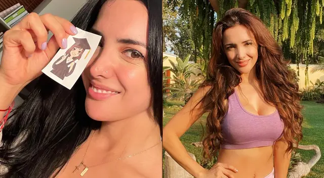 Rosángela Espinoza feliz porque se graduará en su carrera.