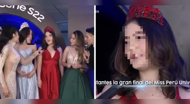 Kyara Villanella estuvo presente en el Miss Perú 2022.