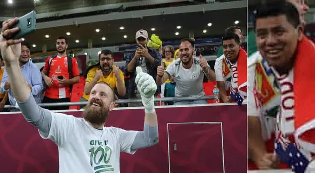 Portero Andrew Redmayne de Australia se convirtió en un personaje viral en redes sociales.