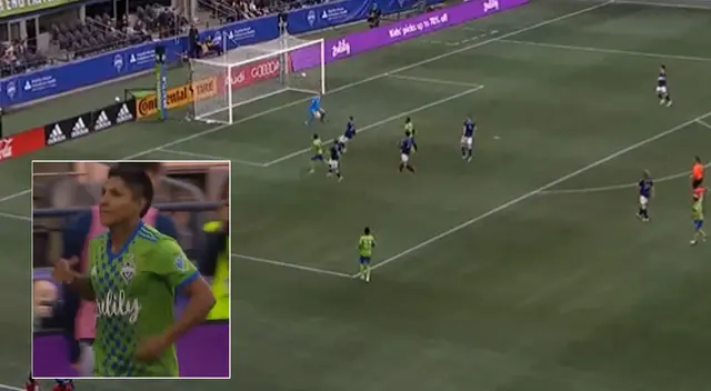 Raúl Ruidíaz fue figura en el triunfo de Seattle Sounders sobre Vancouver Whitecaps.