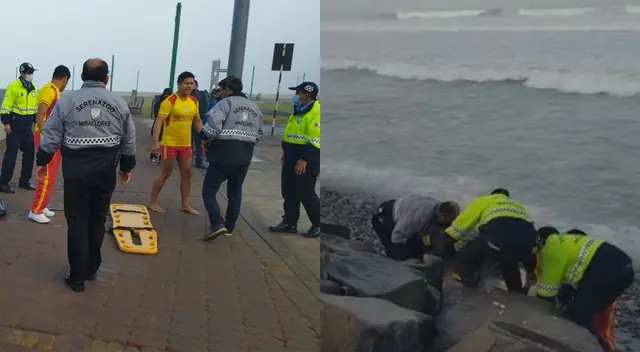 Hallan a un hombre muerto en playa de Miraflores. Hallan a un hombre muerto en playa de Miraflores.
