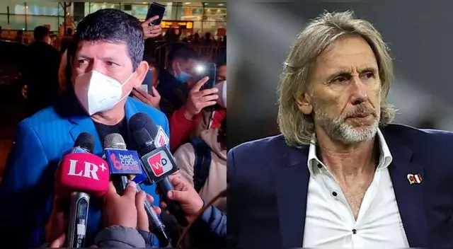 El presidente de la FPF, Agustín Lozano, se pronunció sobre la continuidad de Ricardo Gareca. El presidente de la FPF, Agustín Lozano, se pronunció sobre la continuidad de Ricardo Gareca.