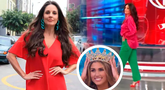 Rebeca Escribens se anima a dar pasarela en vivo.