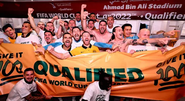 Australia clasificó al Mundial Qatar 2022. Australia clasificó al Mundial Qatar 2022.