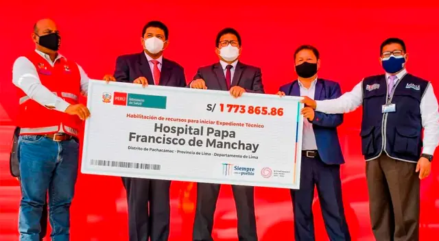 Pachacámac: construcción del hospital Papa Francisco en Manchay iniciará en noviembre Pachacámac: construcción del hospital Papa Francisco en Manchay iniciará en noviembre