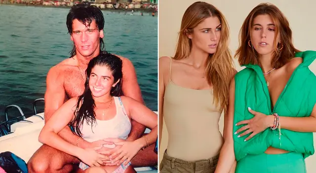 Bárbara Cayo y Lucho Rovegno son padres de Alessia y Arianna Rovegno.