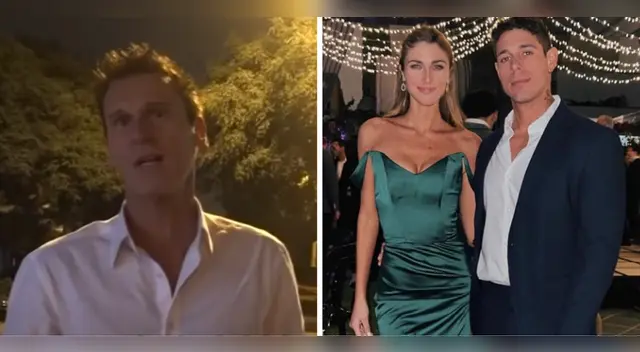 Papá de Alessia Rovegno aprueba a Hugo García. Papá de Alessia Rovegno aprueba a Hugo García.