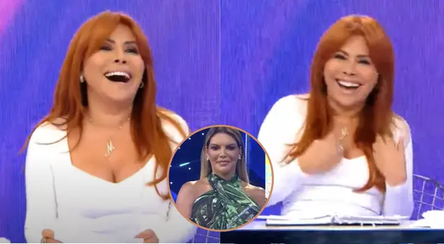 Magaly Medina se burla de Jessica Newton. Magaly Medina se burla de Jessica Newton.