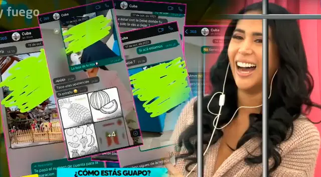 Melissa Paredes muestra más conversaciones con Rodrigo Cuba.