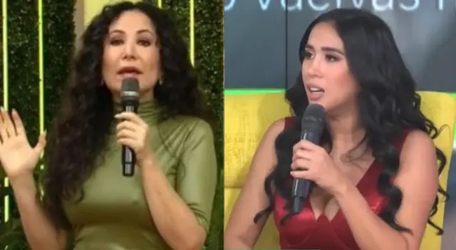 Melissa Paredes quiere tener frente a frente a Janet Barboza. Melissa Paredes quiere tener frente a frente a Janet Barboza.
