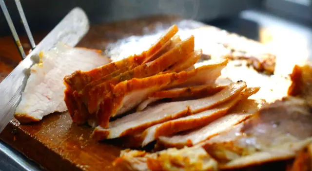 El chicharrón es un clásico en los desayunos del domingo.
