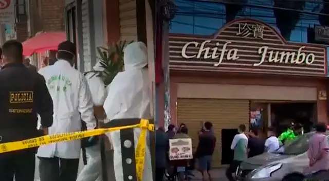 Sicario dispara nueves veces dentro de chifa en San Juan de Miraflores.