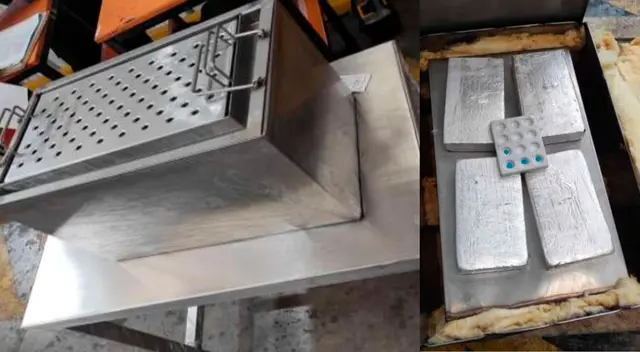 La droga estaba camuflada y fue descubierta por la PNP La droga estaba camuflada y fue descubierta por la PNP