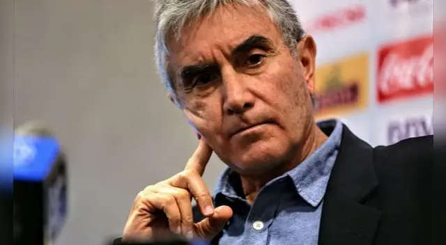 Juan Carlos Oblitas dio conferencia de prensa sobre la continuidad de Ricardo Gareca en la FPF.