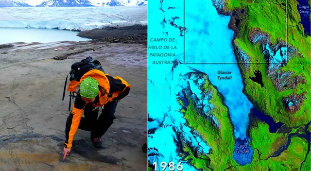 El galcial Tyndall de la Patagonia por la Corporación Nacional Forestal de Chile (CONAF),