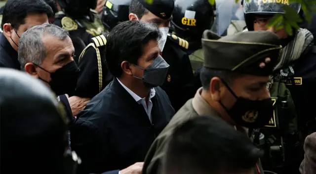 Jefe de Estado respondió las preguntas del fiscal de la Nación, Pablo Sánchez.