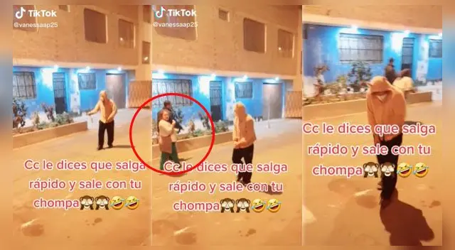 La peculiar escena ha causado sensación en TikTok.