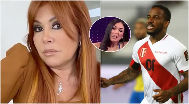 Magaly Medina le responde a Jazmín sobre su viaje a Rusia por entrevistar a Jefferson Farfán. Magaly Medina le responde a Jazmín sobre su viaje a Rusia por entrevistar a Jefferson Farfán.