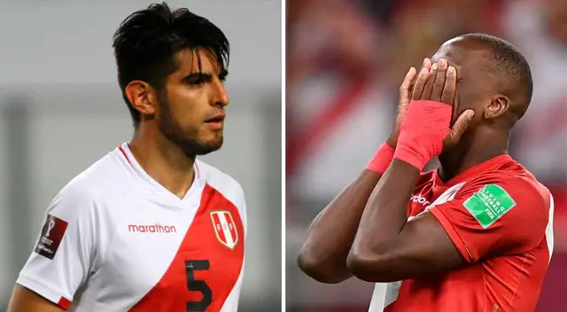 Luis Advíncula quedó destrozado tras errar el penal y Carlos Zambrano trató de animarlo a su estilo.
