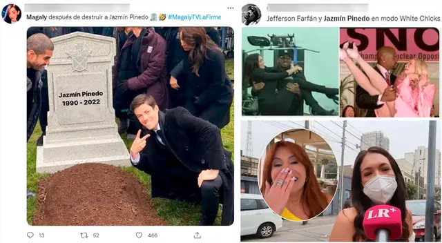 Magaly Medina contrataca a Jazmín Pinedo: Estos son los memes de la jornada. Magaly Medina contrataca a Jazmín Pinedo: Estos son los memes de la jornada.