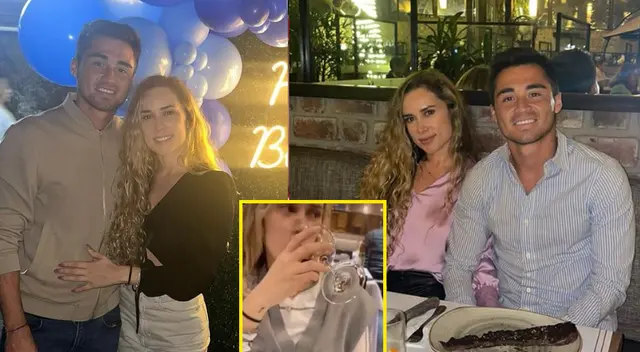 Ale Venturo toma copa de vino en medio de rumores de embarazo de Gato Cuba Ale Venturo toma copa de vino en medio de rumores de embarazo de Gato Cuba