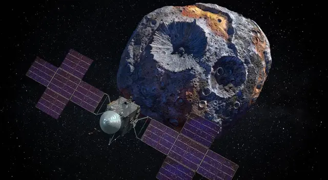 La sonda Psyche apunta a estar lista a mediados de 2022 para poder visitar el asteroide que vale 10 veces la economía mundial./Fuente: NASA.