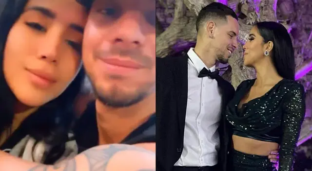Melissa Paredes y su romántico mensaje a su pareja Anthony Aranda.